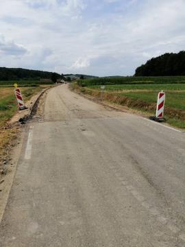 Popolna zapora državne ceste R3-723 Šalovci–Čepinci 1